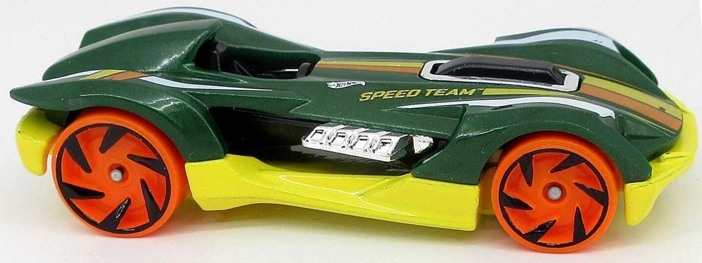 Hot Wheels 2022 - Collector # 022/250 - HW Speed Team 1/5 - New Models - Roadster Bite - Green