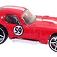 Hot Wheels 2007 - Collector # 006/180 - New Models 06/36 - Shelby Cobra Daytona Coupe - Red / #59 - OH5SP Wheels - USA