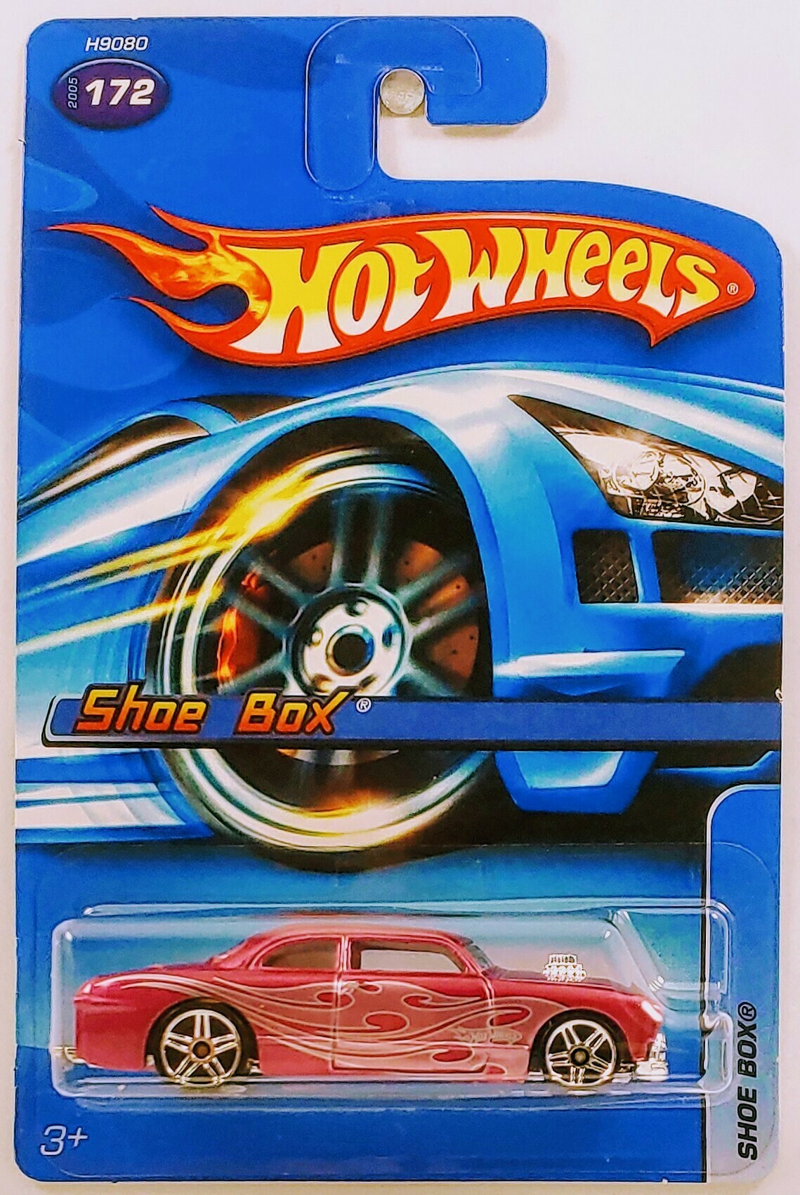 Hot Wheels 2005 - Collector # 172/183 - Shoe Box - Magenta - KMart Exclusive - USA
