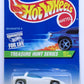 Hot Wheels 1997 - Collector # 579 - Treasure Hunt Series 2/12 - Silhouette II - White - 3 Spokes - Limited Edition - USA