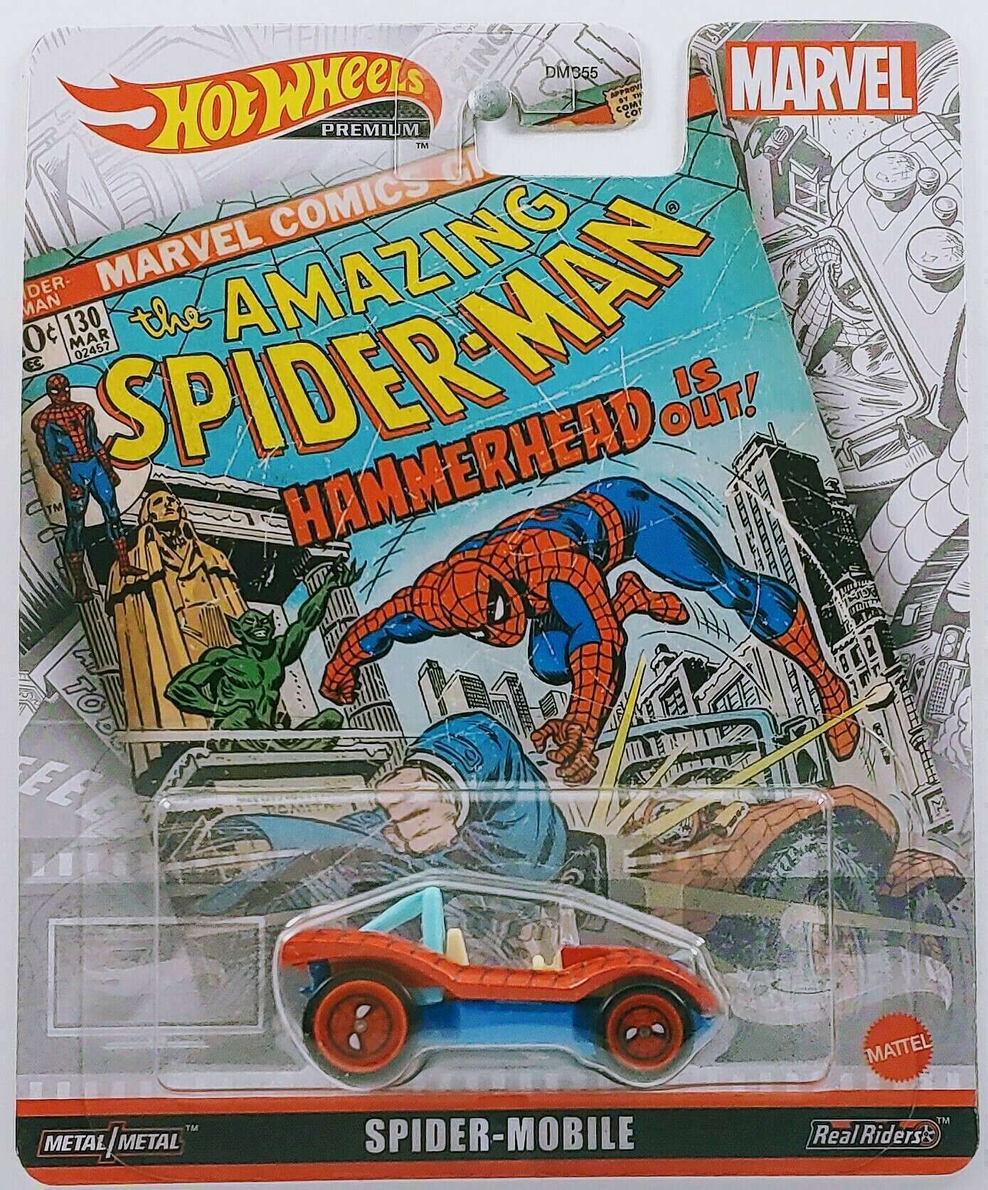 Hot Wheels 2022 - Entertainment - The Amazing Spider-Man - Spider-Mobile