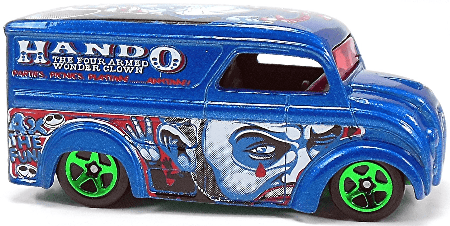 Hot Wheels 2003 - Collector # 095/220 - Crazed Clown Series 1/5 - Steel Passion (Dairy Delivery) - Metallic Blue - SC