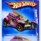 Hot Wheels 2009 - Collector # 132/190 - Faster Than Ever 06/10 - Straight Pipes - Magenta - USA