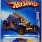 Hot Wheels 2009 - Collector # 132/166 - Faster Than Ever 06/10 - Straight Pipes - Metallic Blue - IC