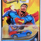 Hot Wheels 2013 - Character Cars / DC Universe - Superman - Blue - PR5 Wheels