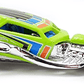 Hot Wheels 2012 - Collector # 063/247 - Treasure Hunts 13/15 - Surf Crate - Neon Green - 'TH' Logo on Roof - IC