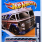 Hot Wheels 2012 - Collector # 136/247 - HW City Works 6/10 - Surfin' School Bus - Gray - USA