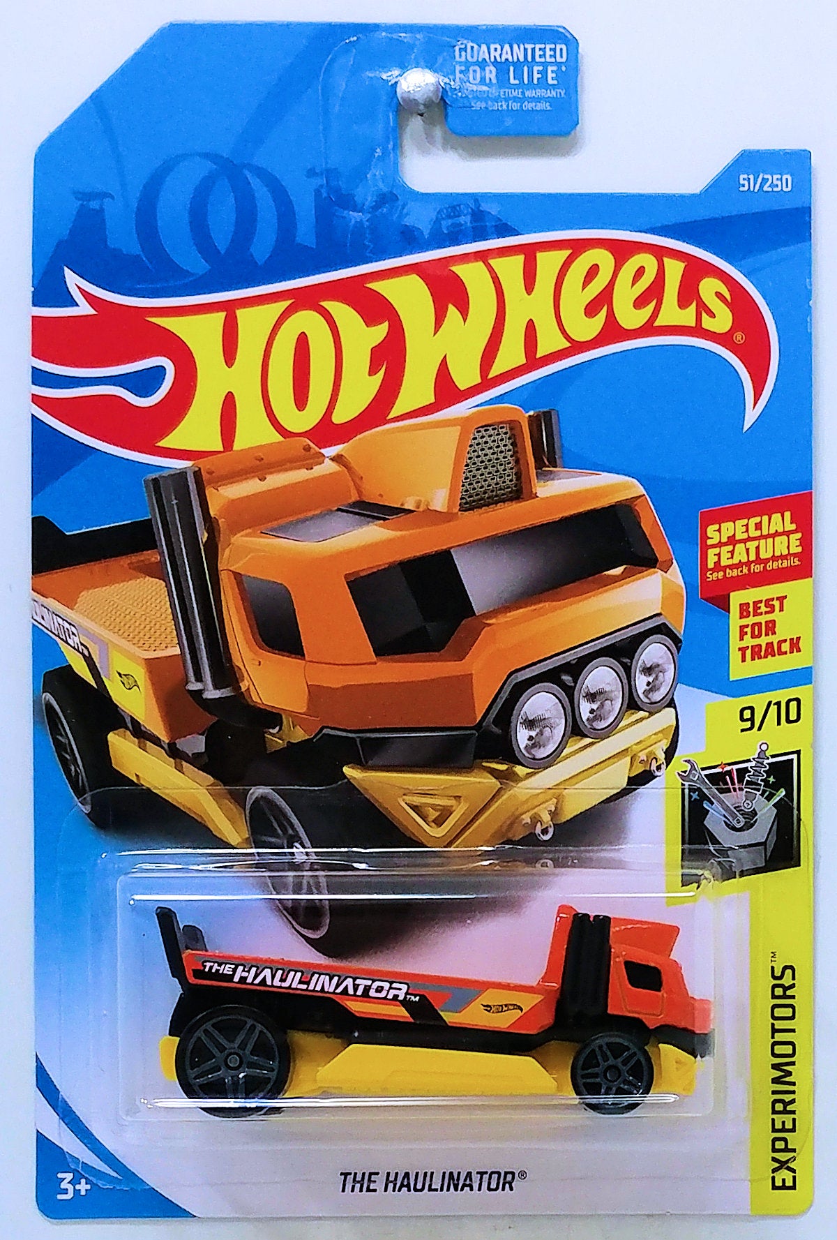 Hot Wheels 2019 - Collector # 051/250 - Experimotors 9/10 - The Haulinator - Orange