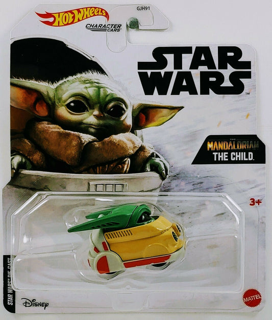 Hot Wheels 2021 - Character Cars / Star Wars - The Mandaldrian The Child - Tan - Blister Card - New Casting