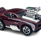 Hot Wheels 2004 - Collector # 071/212 - First Editions 71/100 - 'Tooned Camaro Z28 1969 - Maroon - White Stripes on Sides & Hood