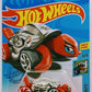 Hot Wheels 2021 - Collector # 172/250 - Street Beasts 5/5 - New Models - Turtoshell - Chrome/Red - IC