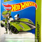 Hot Wheels 2014 - Collector # 221/250 - HW Workshop / Then And Now - Twin Mill - Pearl Green - IC