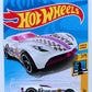 Hot Wheels 2018 - Collector # 267/365 - Checkmate 2/9 - Velocita - White - IC
