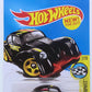 Hot Wheels 2017 - Collector # 156/365 - HW Speed Graphics 2/10 - New Models - Volkswagen Käfer Racer - Black / MOMO - USA