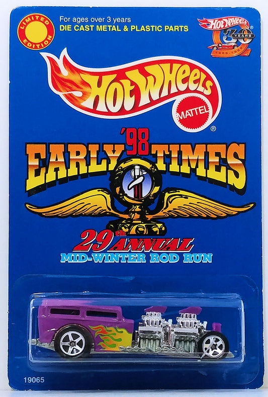 Hot Wheels 1998 - Early Times Car Club 29th Annual Mid-Winter Rod Run - Way 2 Fast - Purple - Limited Edition