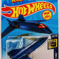 Hot Wheels 2021 - Collector # 221/250 - HW Screen Time 10/10 - New Models - X-Jet - Blue - USA