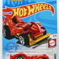 Hot Wheels 2021 - Collector # 046/250 - Mattel Games 3/5 - Zombot - Red - IC