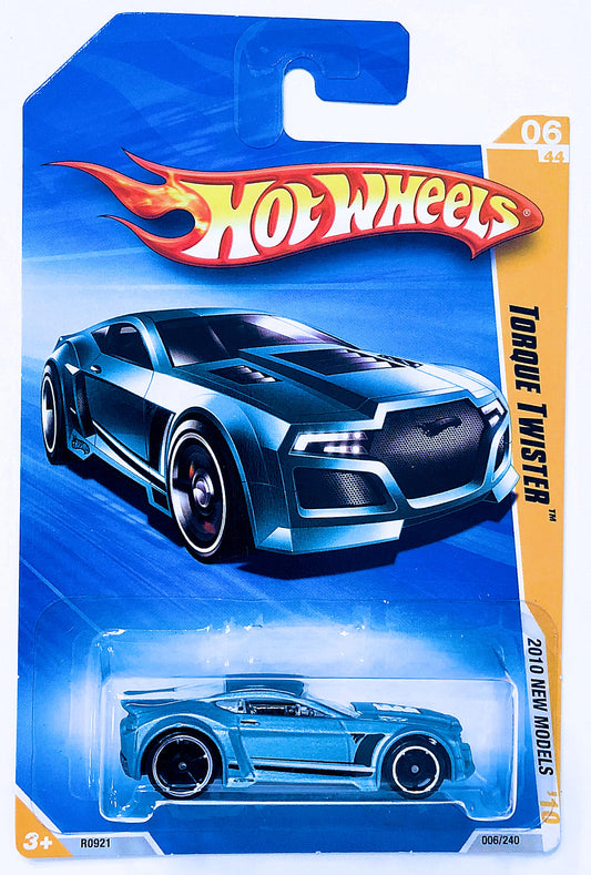 Hot Wheels 2010 - Collector # 006/240 - New Models 06/44 - Torque Twister - Blue - USA